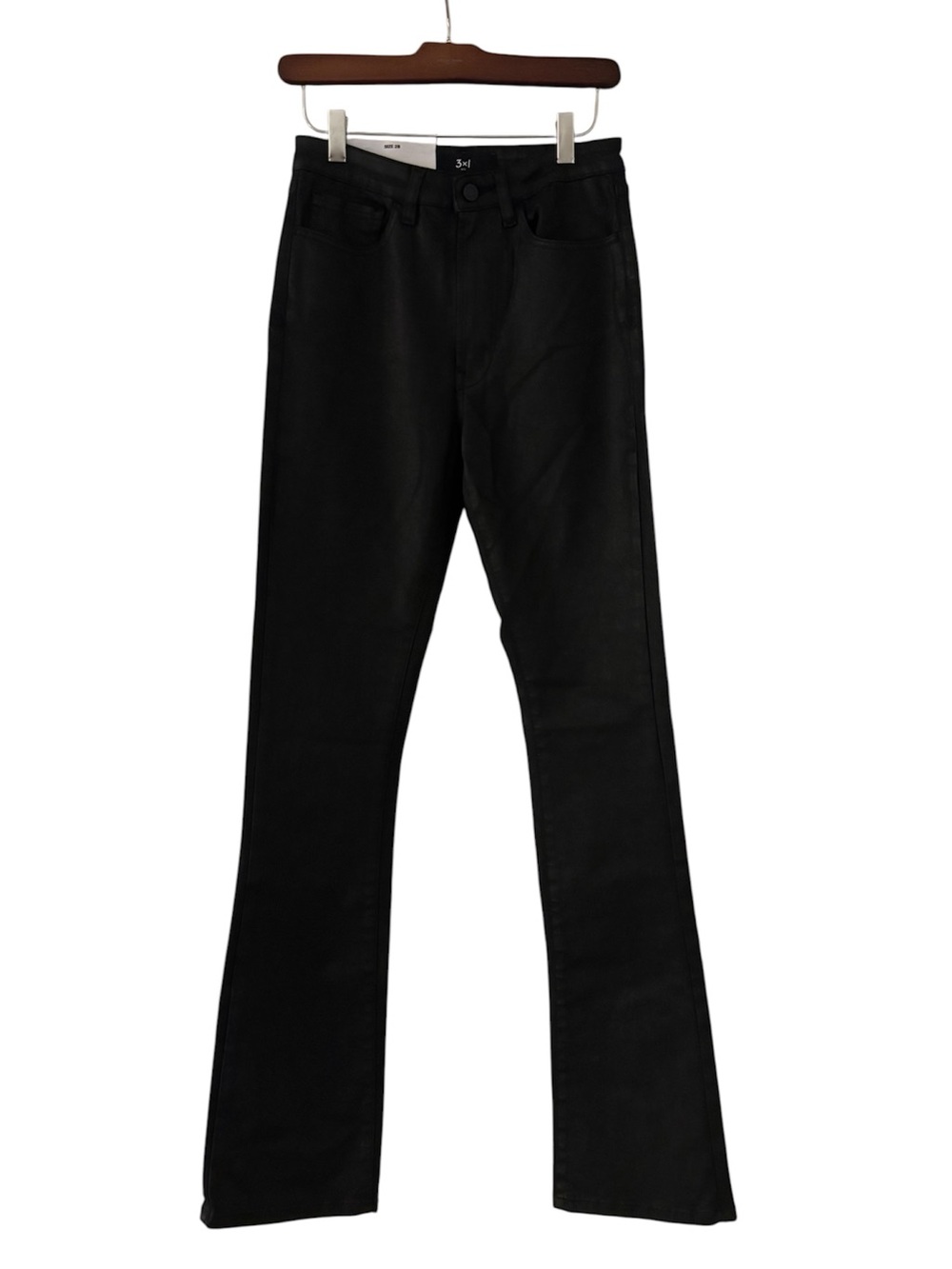 NWT 3x1 Jeans in Maya Skinny Jeans in Coated Noir